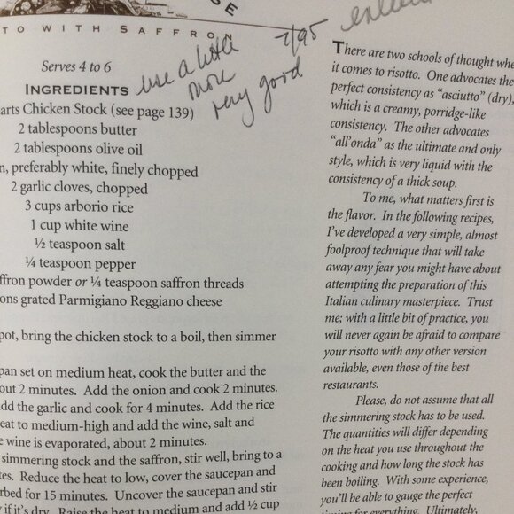 Cucina Amore Italian Cookbook Vintage 1995 1ST Edition - Picture 6 of 9